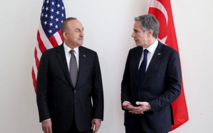 Intalnire „extrem de pozitiva” cu secretarul american de stat Antony Blinken, apreciaza ministrul turc de Externe, Mevlut Cavusoglu