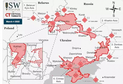 Harta interactiva a primelor 80 de zile de razboi. Cum si-au disputat Ucraina si Rusia controlul asupra teritoriilor