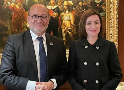 Presedintele Moldovei, dupa intalnirea cu directorul general al Agentiei Franceze de Dezvoltare: „Franta este un partener important al tarii noastre” - FOTO Presedintele Moldovei, dupa intalnirea cu directorul general al Agentiei Franceze de Dezvoltare: „Franta este un partener important al tarii noastre” - FOTO