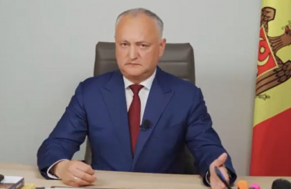 Explicatiile lui Dodon, dupa ce in casa lui au fost gasiti bani si o recipisa pe numele sotiei sale: „Au fost gasite doar cateva mii de euro”
