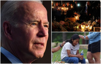 Joe Biden anunta ca va merge in Texas: ''Speram sa aducem sprijin unei comunitati aflate in stare de soc, indoliate'' Joe Biden anunta ca va merge in Texas: ''Speram sa aducem sprijin unei comunitati aflate in stare de soc, indoliate''