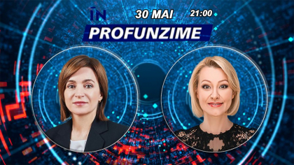 Presedintele, Maia Sandu - luni la emisiunea In PROfunzime cu Lorena Bogza