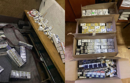 A incercat sa iasa din tara cu peste 2000 de pachete de tigari. Un tanar - retinut la vama Cahul - FOTO/VIDEO A incercat sa iasa din tara cu peste 2000 de pachete de tigari. Un tanar - retinut la vama Cahul - FOTO/VIDEO