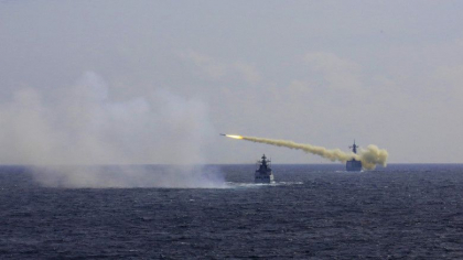 Beijingul anunta exercitii militare in Marea Chinei de Sud Beijingul anunta exercitii militare in Marea Chinei de Sud
