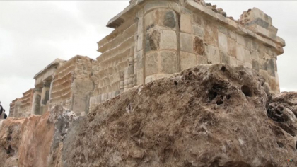 Un oras mayas stravechi cu palate, piramide si piete a fost descoperit pe un santier de constructii in Mexic - GALERIE FOTO Un oras mayas stravechi cu palate, piramide si piete a fost descoperit pe un santier de constructii in Mexic - GALERIE FOTO