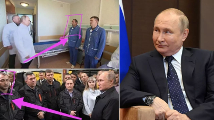 Suspiciuni ca Vladimir Putin isi insceneaza intalnirile cu publicul. Aceleasi persoane, fotografiate in diferite roluri, la mai multe „evenimente” - FOTO Suspiciuni ca Vladimir Putin isi insceneaza intalnirile cu publicul. Aceleasi persoane, fotografiate in diferite roluri, la mai multe „evenimente” - FOTO