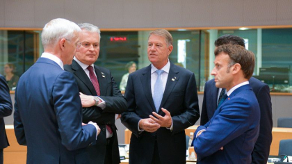 Iohannis le-a cerut liderilor UE sprijin pentru Republica Moldova si i-a avertizat ca riscurile la Marea Neagra sunt in crestere Iohannis le-a cerut liderilor UE sprijin pentru Republica Moldova si i-a avertizat ca riscurile la Marea Neagra sunt in crestere