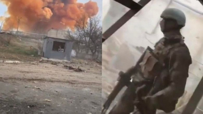 Scene de lupta din Severodonetk, orasul asediat de rusi - VIDEO Scene de lupta din Severodonetk, orasul asediat de rusi - VIDEO