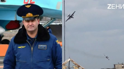 Ucrainenii au ucis un nou general rus. Momentul in care o racheta distruge avionul pe care il pilota, surprins intr-un clip video