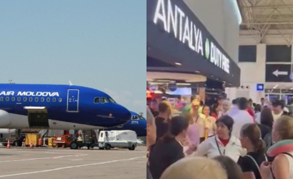Aeronava Air Moldova ramane blocata pe aeroportul din Antalya. Ce se intampla cu pasagerii curselor. Precizarile companiei