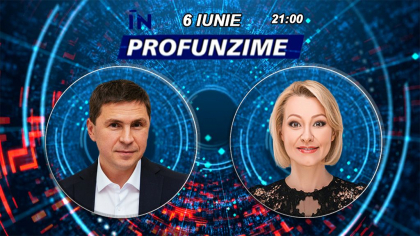 Consilierul presedintelui ucrainean, Mihail Podoleak - luni la emisiunea In PROfunzime cu Lorena Bogza Consilierul presedintelui ucrainean, Mihail Podoleak - luni la emisiunea In PROfunzime cu Lorena Bogza