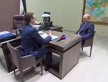 Intrebarea la care Putin a dat un raspuns de 8 minute, in primul interviu acordat presei ruse de la inceputul invaziei