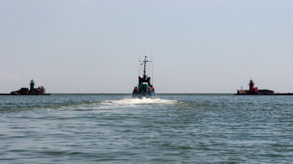 Marina ucraineana: flota rusa s-a indepartat la peste 100 de kilometri de coasta Ucrainei la Marea Neagra
