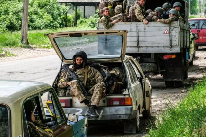 Contraatacurile armatei Ucrainei slabesc pozitia rusilor (Institutul pentru Studiul Razboiului) Contraatacurile armatei Ucrainei slabesc pozitia rusilor (Institutul pentru Studiul Razboiului)