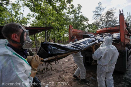 Ucraina: Corpurile unor luptatori ucisi in ofensiva rusa asupra orasului Mariupol au fost predate Kievului Ucraina: Corpurile unor luptatori ucisi in ofensiva rusa asupra orasului Mariupol au fost predate Kievului