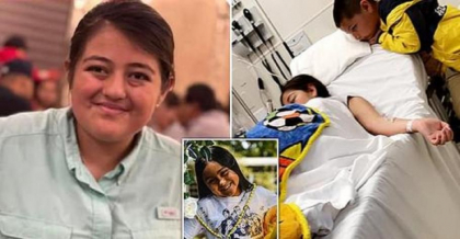 Supravietuitoare a masacrului din Texas, prabusita langa mormantul celei mai bune prietene. A intrat in stop cardiac cand ii lasa un ursulet si flori Supravietuitoare a masacrului din Texas, prabusita langa mormantul celei mai bune prietene. A intrat in stop cardiac cand ii lasa un ursulet si flori