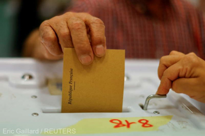 Franta: Prezenta la vot de 18% pana la pranz in primul tur al alegerilor legislative Franta: Prezenta la vot de 18% pana la pranz in primul tur al alegerilor legislative