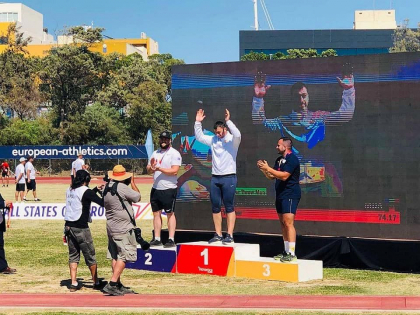 Multiplul campion Serghei Marghiev a adus medalia de aur pentru Moldova la Campionatul tarilor mici din Europa Multiplul campion Serghei Marghiev a adus medalia de aur pentru Moldova la Campionatul tarilor mici din Europa