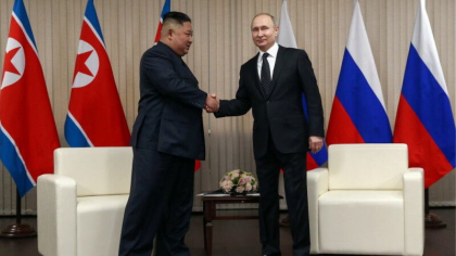 Kim Jong Un si-a exprimat sprijinul deplin pentru „cauza justa” a Rusiei Kim Jong Un si-a exprimat sprijinul deplin pentru „cauza justa” a Rusiei