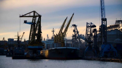 Ucraina cere extinderea capacitatii portului Constanta pentru a-si exporta cerealele
