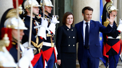 Trafic restrictionat pe unele strazi din capitala in legatura cu vizita oficiala a presedintelui francez, Emmanuel Macron Trafic restrictionat pe unele strazi din capitala in legatura cu vizita oficiala a presedintelui francez, Emmanuel Macron
