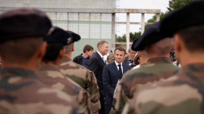 Macron, la Bucuresti: La portile UE se joaca o situatie geopolitica inedita. Moldova este „destabilizata de miscari separatiste” si trebuie sustinuta
