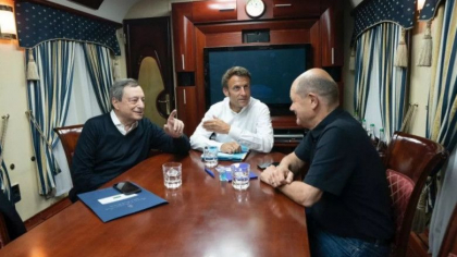 Presedintele Romaniei pleaca astazi la Kiev, intr-o vizita comuna cu presedintele francez Emmanuel Macron, cancelarul german Olaf Scholtz si premierul italian Mario Draghi