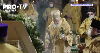 Marea Britanie impune sanctiuni Patriarhului Kirill al Rusiei, devenind astfel prima tara europeana care ia o asemenea decizie impotriva liderului Bisericii Ortodoxe Ruse 