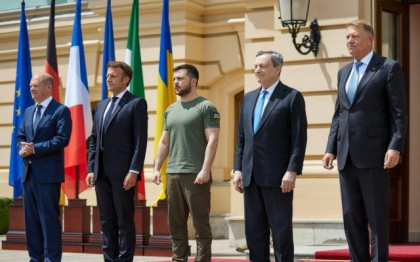 Zelenski: A fost important sa aud de la liderii europeni un alt lucru fundamental – sfarsitul razboiului si pacea pentru Ucraina trebuie sa fie exact cum le vede Ucraina