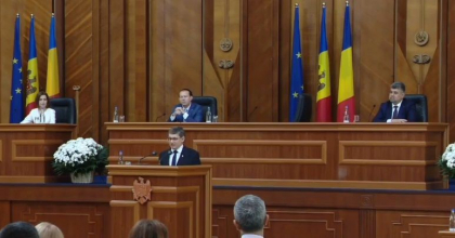 Presedintele Parlamentului, Igor Grosu: „Grigore Vieru spunea: daca visul unora a fost sa ajunga in cosmos, eu toata viata am visat sa trec Prutul”
