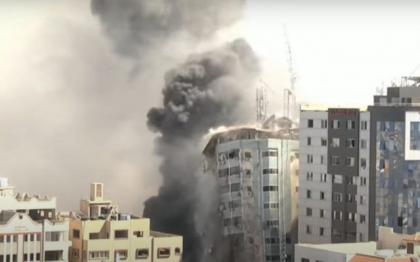Atacuri israeliene in Gaza dupa un tir cu rachete interceptat Atacuri israeliene in Gaza dupa un tir cu rachete interceptat