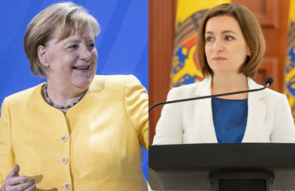 Parcursul european al Republicii Moldova - discutat de presedintele Republicii Moldova, Maia Sandu si fostul cancelar german, Angela Merkel