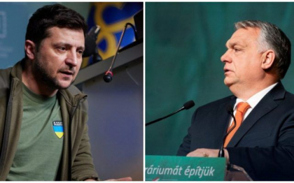 Viktor Orban i-a transmis lui Volodimir Zelenski ca sustine cererea Ucrainei de a obtine statutul de candidat la UE. Cu o zi inainte, purtatorul de cuvant al lui Orban anuntase ca Ungaria sustine Ucraina doar alaturi de Bosnia si Georgia