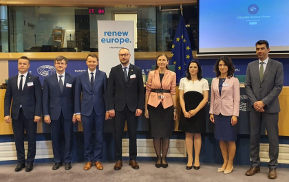 Ministrul Justitiei, catre membrii Parlamentului European, la Bruxelles: „Va multimim pentru sustinerea plenara a Moldovei in procesul de integrare europeana” - FOTO