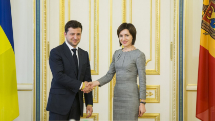 Ce a discutat Maia Sandu cu presedintele Ucrainei, Volodimir Zelenski, inainte de reuniunea liderilor UE, la Bruxelles