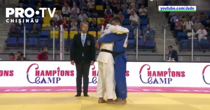 Judocanul Denis Vieru a ratat sansa de a-si trece in palmares o medalie de la Grand Slam-ul din Mongolia