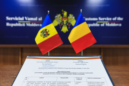 Republica Moldova si Romania au semnat un plan comun de actiuni privind fluidizarea traficului transfrontalier - FOTO Republica Moldova si Romania au semnat un plan comun de actiuni privind fluidizarea traficului transfrontalier - FOTO