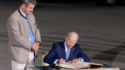 Biden si o parte din liderii G7 interzic importurile de aur rusesc. „Trebuie sa taiem finantarea pentru regimul lui Putin” Biden si o parte din liderii G7 interzic importurile de aur rusesc. „Trebuie sa taiem finantarea pentru regimul lui Putin”