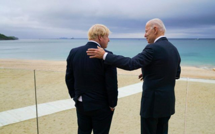 Incepe summitul G7 de la Munchen. Biden vrea un front unit in fata Rusiei, Boris Johnson le cere liderilor occidentali sa nu „abandoneze Ucraina”
Incepe summitul G7 de la Munchen. Biden vrea un front unit in fata Rusiei, Boris Johnson le cere liderilor occidentali sa nu „abandoneze Ucraina”