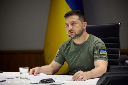 Zelenski considera ca inca nu este momentul potrivit pentru negocieri de pace cu Rusia