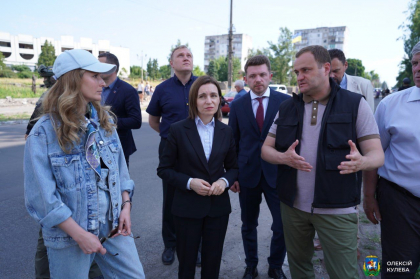 Sefa statului, dupa ce a vizitat orasele Borodianka, Bucha si Irpin din Ucraina: „Este o tragedie greu de pus in cuvinte”- FOTO