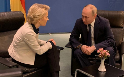 Ursula von der Leyen este favorabila organizarii unui Summit G20 cu Vladimir Putin prezent: ”Este mai bine sa i se spuna in fata si el sa ia o pozitie” Ursula von der Leyen este favorabila organizarii unui Summit G20 cu Vladimir Putin prezent: ”Este mai bine sa i se spuna in fata si el sa ia o pozitie”