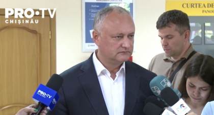 Ultima ora. Igor Dodon ramane in arest la domiciliu pentru 30 de zile. Curtea de Apel a respins recursul fostului presedinte