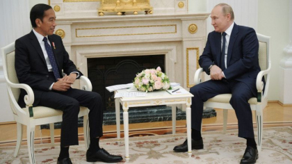 Presedintele Indoneziei i-a transmis lui Putin un mesaj de la Zelenski Presedintele Indoneziei i-a transmis lui Putin un mesaj de la Zelenski