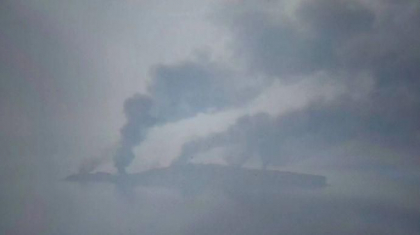 Cum arata Insula Serpilor in momentul evacuarii trupelor ruse - FOTO Cum arata Insula Serpilor in momentul evacuarii trupelor ruse - FOTO