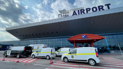 Alerta cu bomba la Aeroportul International Chisinau - falsa