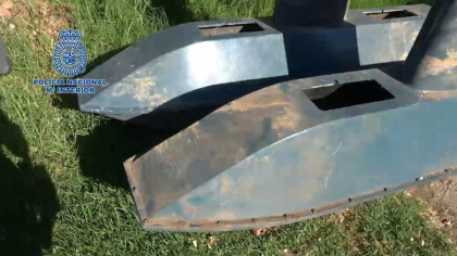 Drone submarine care pot transporta pana la 200 de kilograme de droguri au fost confiscate de politistii spanioli - VIDEO Drone submarine care pot transporta pana la 200 de kilograme de droguri au fost confiscate de politistii spanioli - VIDEO