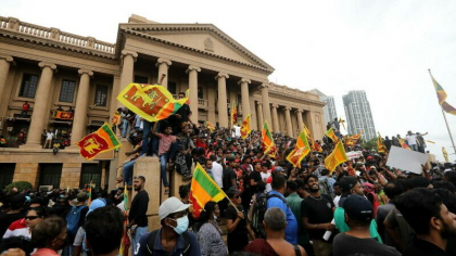 Revolutie in Sri Lanka. Presedintele a anuntat ca va demisiona, insa abia saptamana viitoare Revolutie in Sri Lanka. Presedintele a anuntat ca va demisiona, insa abia saptamana viitoare