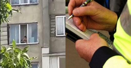 Ce spune politia si cum va fi pedepsita mama copilului care se juca la geam, aruncand jucarii de la etajul opt al unui bloc de locuit din capitala Ce spune politia si cum va fi pedepsita mama copilului care se juca la geam, aruncand jucarii de la etajul opt al unui bloc de locuit din capitala