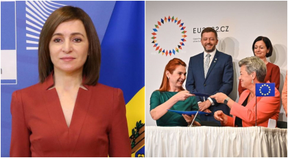 Presedintele Maia Sandu, dupa ce Republica Moldova a devenit parte a centurii de securitate a Europei: „Statutul de tara candidata la Uniunea Europeana da primele roade” Presedintele Maia Sandu, dupa ce Republica Moldova a devenit parte a centurii de securitate a Europei: „Statutul de tara candidata la Uniunea Europeana da primele roade”